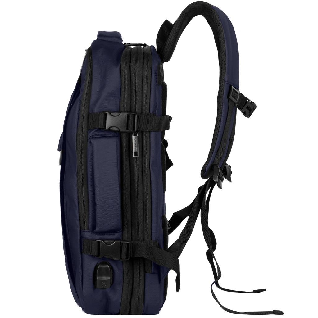 Vireo 002 Multifunctional Backpack with Expansion - Blue