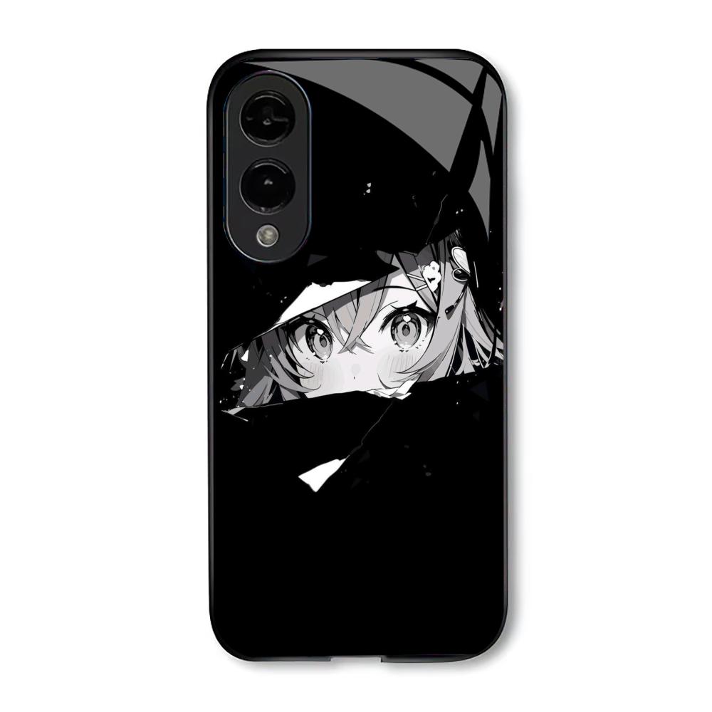 Cartoon Exquisite High-end PhoneCase Glass TPU PhoneCase for Samsung Galaxy S26 S25 S24 S23 S22 S21 FE,Ultra,Plus Dropresistant