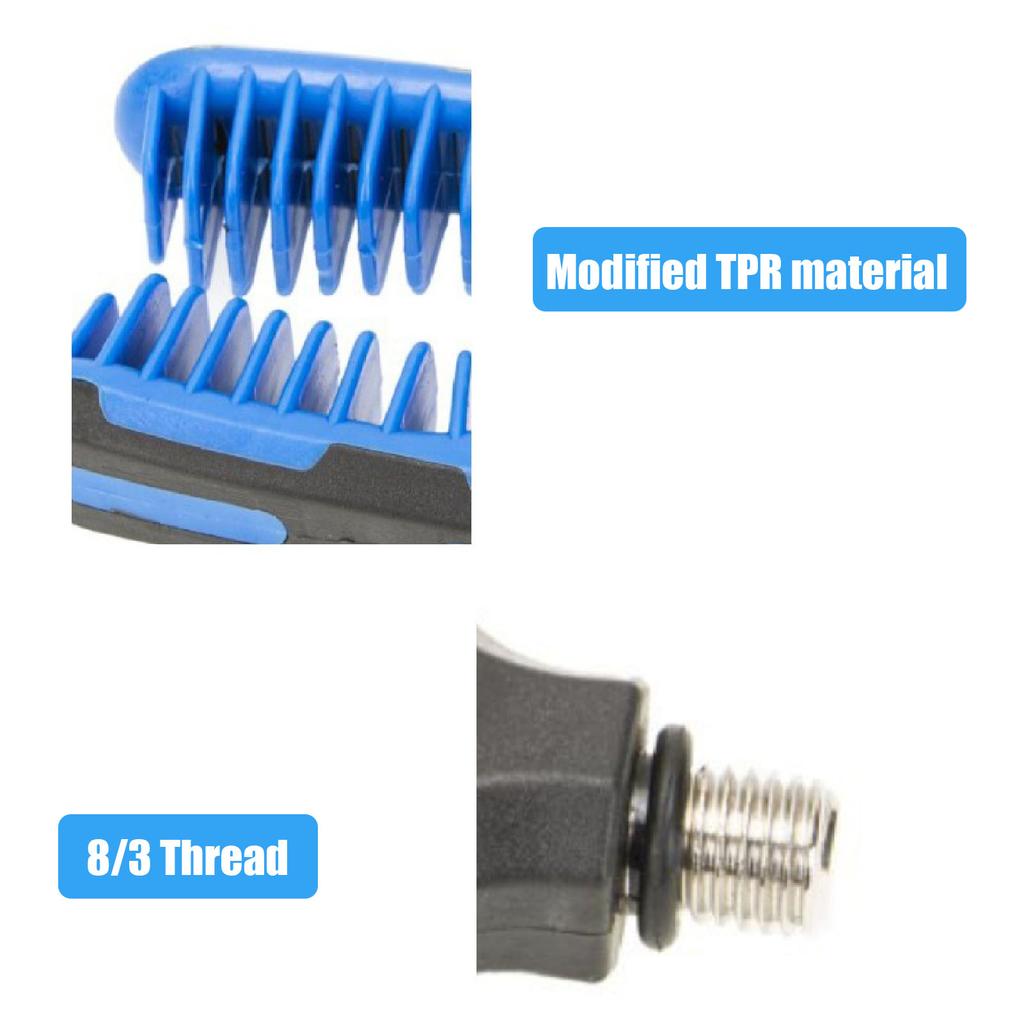 Fishing Rod Rest Holder Silicone Fishing Rod Rest Holder Blue  Wrapped Bracket 8/3 Thread Fishing Tackle Accessories