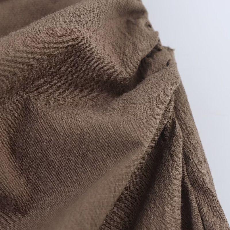 Kaslead New Arrival Women's Clothing Fashion Style Fashion Accessories Hanging Collar Midi Skirt Dress 3564092