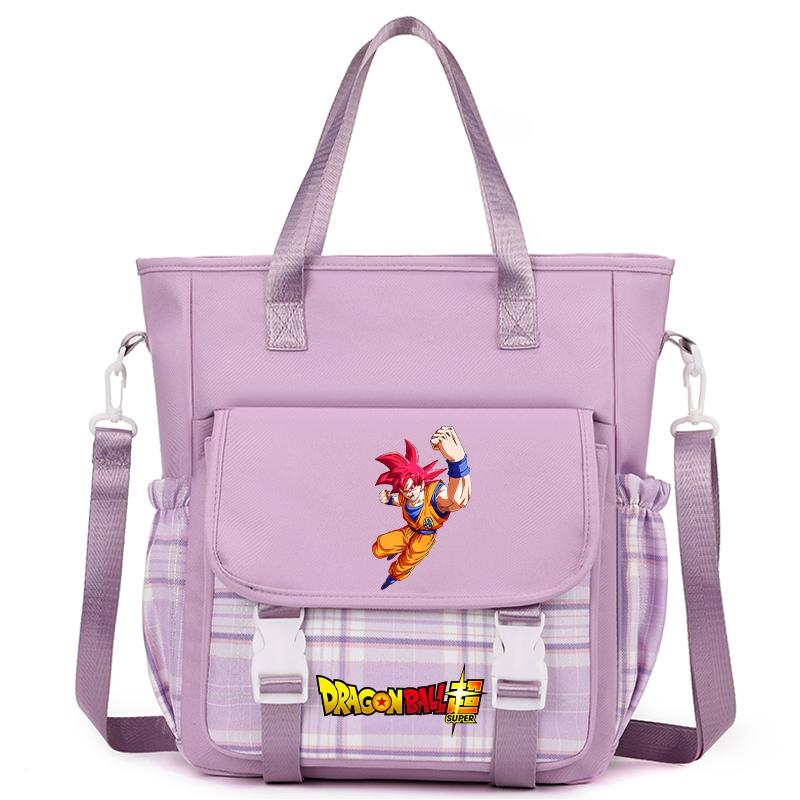 Anime Dragon Ball Carrying Bag Handbag Shoulder Bag Tote Bag for Teenager Girl Boy Back To School Bag Men Women Leisure Travel Bag Rucksack Mochila
