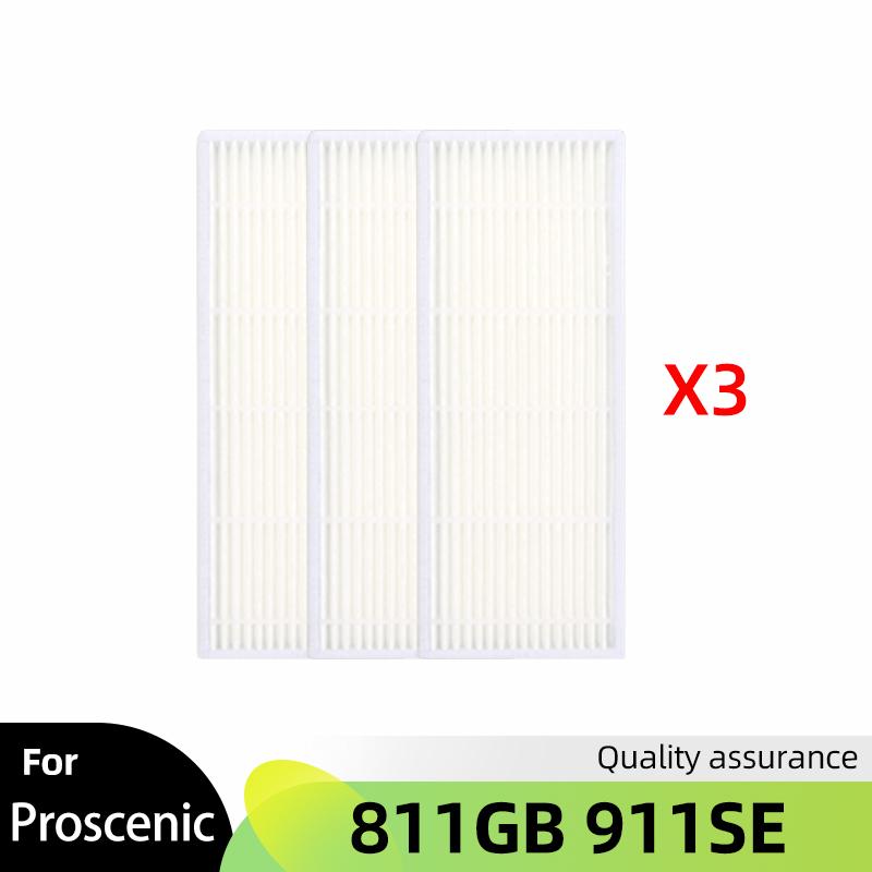 For Proscenic 811GB 911SE/ Symbo xBot 5 PRO/ Lauben Robot Vacuum 26BB Pet Spare Parts Main Side Brush Hepa Filter Mop Accessory