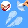 Arch Correction Pad PU Transparent Half Size Pad For Men And Women, Flat Foot Support, Absorption Massage, Pain Heel Pad