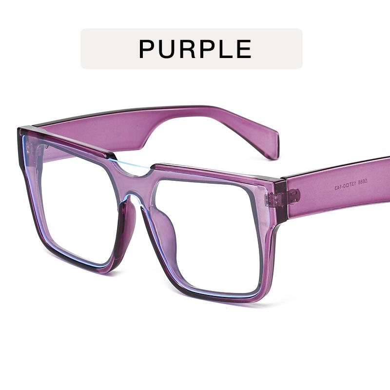 European American Women's Sun Glasses Square Shape Stylish Sunglasses Woman Vacation Travelling Men Sunglass