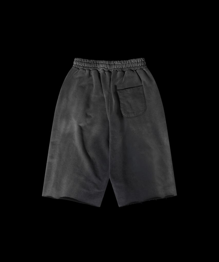RAR Rar Vintage Effect Half Sweatpants_Vintage Black