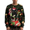 Men's Christmas  Printed Collar Sweater
