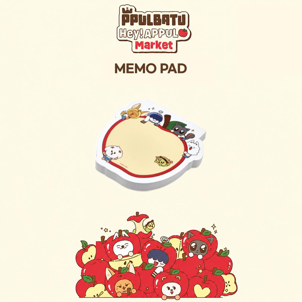 (ПРЕДВАРИТЕЛЬНЫЙ ЗАКАЗ)TOMORROW X TOGETHER TXT PPULBATU Привет APPUL Рынок POP-UP ОФИЦИАЛЬНЫЙ MD 51 MEMO PAD