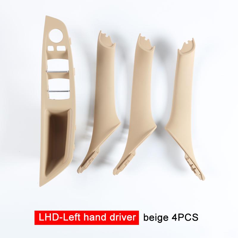 F10 F11 Interior Front Door Armrest Panel Trim Pull Handle Set Replacement For BMW 5 Series F10 F11 520i 523i 525i 528i 535i