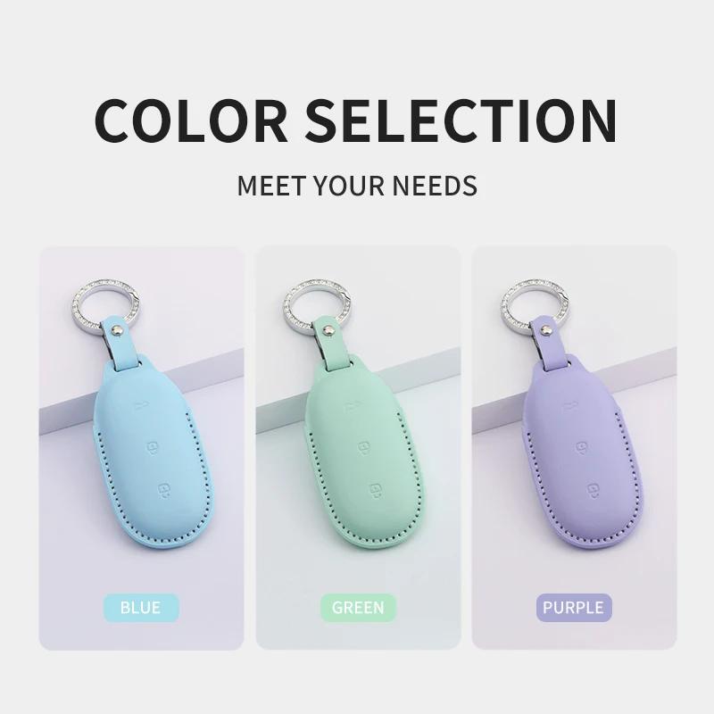 Auto Key Fob Cover Case Remote Fit For Leading Series Ideal Series Li Xiang L6 Series L7 Series L8 Series L9 Series One Series Li Auto Automotive