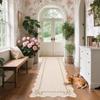 Kitchen Floor Mat Hallway Runner Rug Non-slip Long Carpet Home Decoration Insect Scalloped Bow Carpets Laundry Room Foot Mats