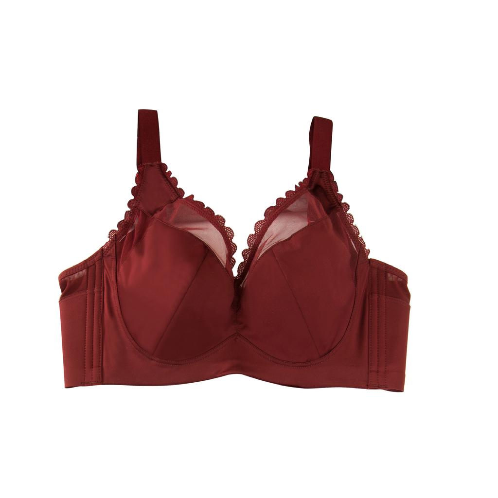 Underwear Women's Big Breasts Show Small and Thin Rabbit Ears Gather, Thin Soft Steel Rings In Summer, Close Secondary Breasts, Anti-sagging Bra Cover