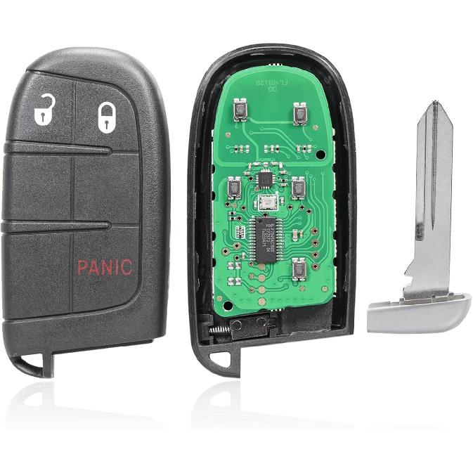 M3N40821302 Keyless Entry Remote Key Fob for Dodge Journey for Dodge Durango for Dodge Dart 2011-2019 1 PCS 3 Buttons-SCITOO