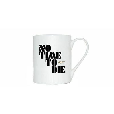 Keine Zeit zu sterben Tasse aus Knochenporzellan