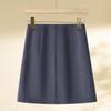 Women's Gray Sequin High-Waisted Mini A-Line Skirt - Spring/Autumn 2025