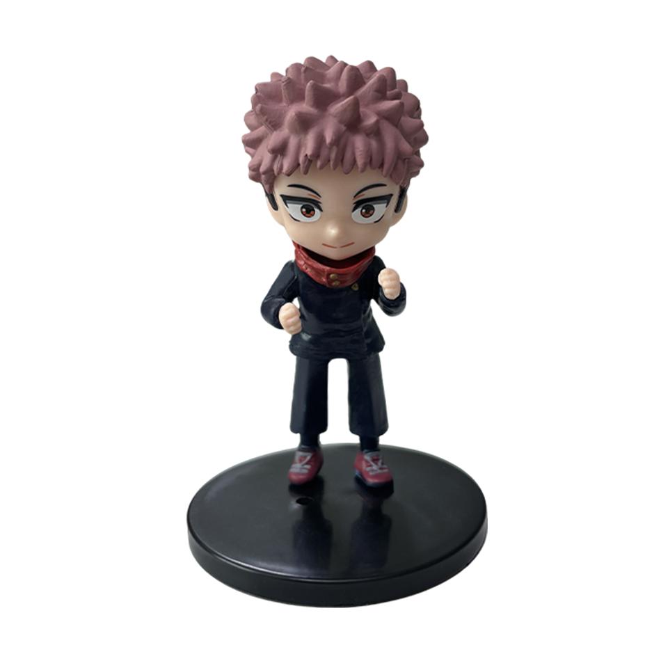 16Pcs/Pack Jujutsu Kaisen Q Posket Figure Satoru Gojo Geto Suguru Yuji 9cm Figurine Anime Collection Decoration Birthday Gift
