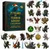 Cat Lovers Advent Calendar Christmas Countdown Toy With Felt Material For Cat Enthusiasts