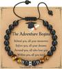 Versatile Fashionable Woven Graduation Bracelet - Adjustable Simple Gift