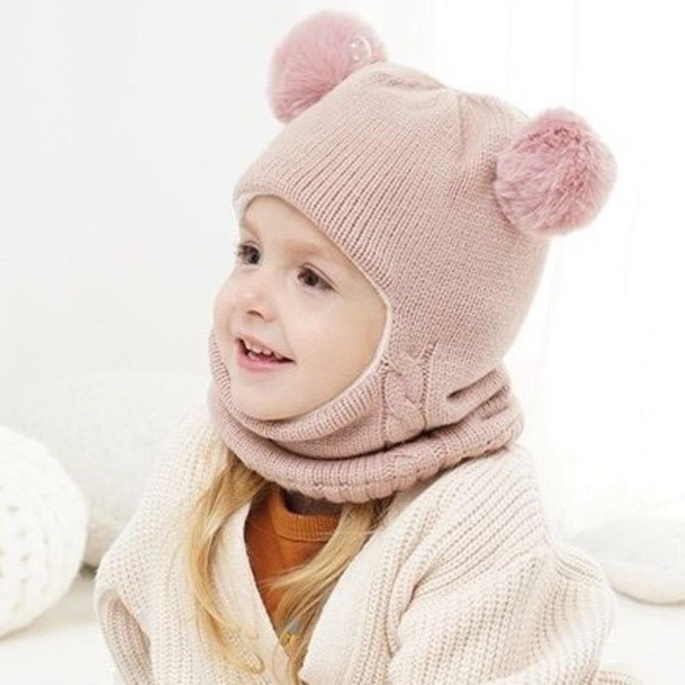 4 In1 Children Windproof Hooded Hat Coldproof Kids Windproof Hat  Autumn Winter