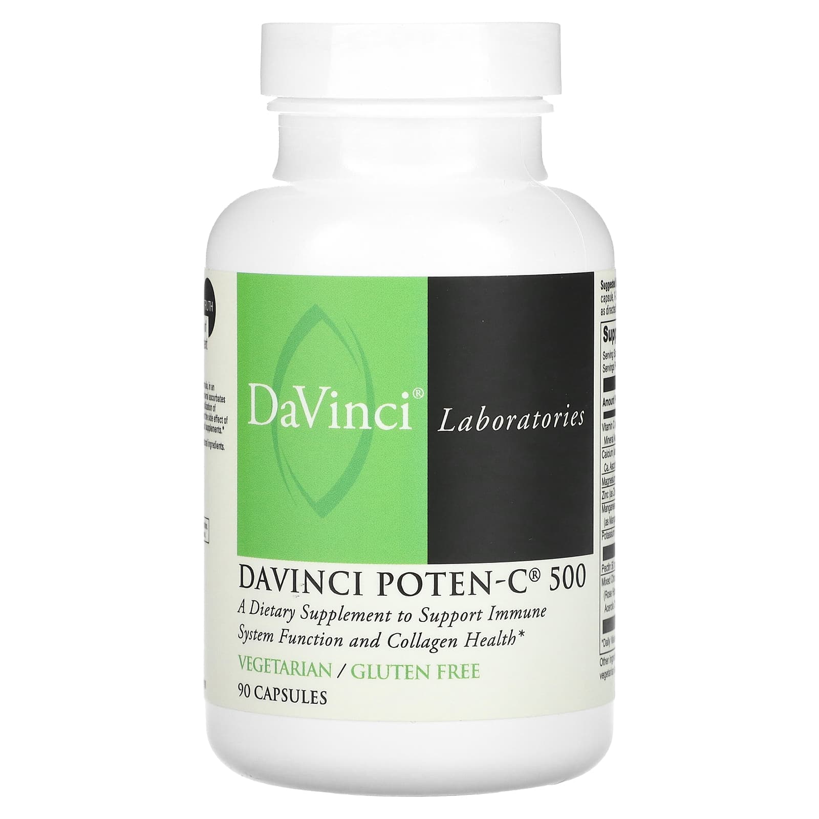 

DaVinci Laboratories, DaVinci Poten-C 500, 90 Capsules