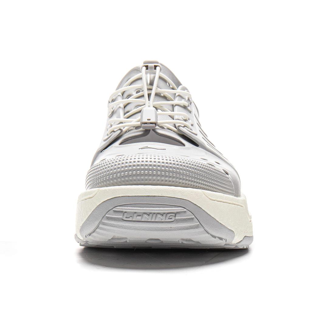 Li Ning EVA Trendy Sports Breathable Rebound Creek Shoes Unisex Shoes Light-Gray AZGV167-1