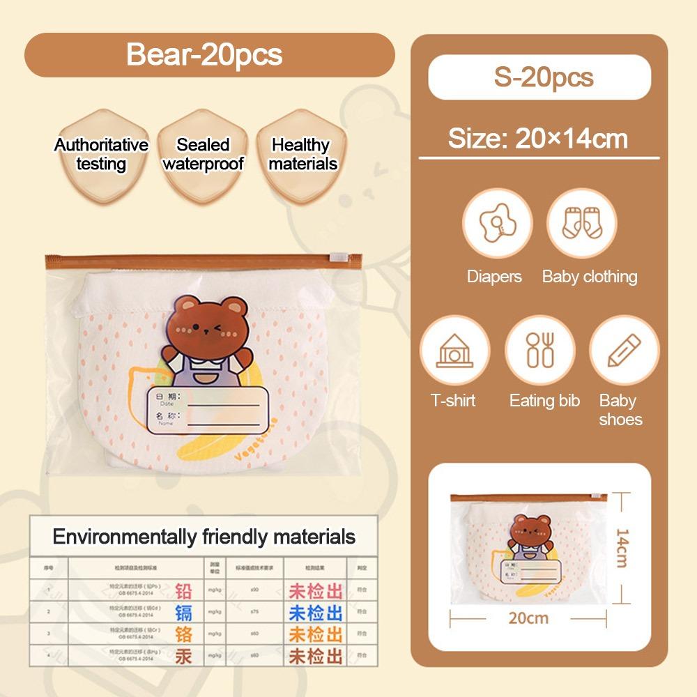 Прочный Компактный Мешок для Хранения Прозрачный Утолщенный Мешок на Молнии Слон Большая Вместимость Мешок для Хранения Одеял Детский