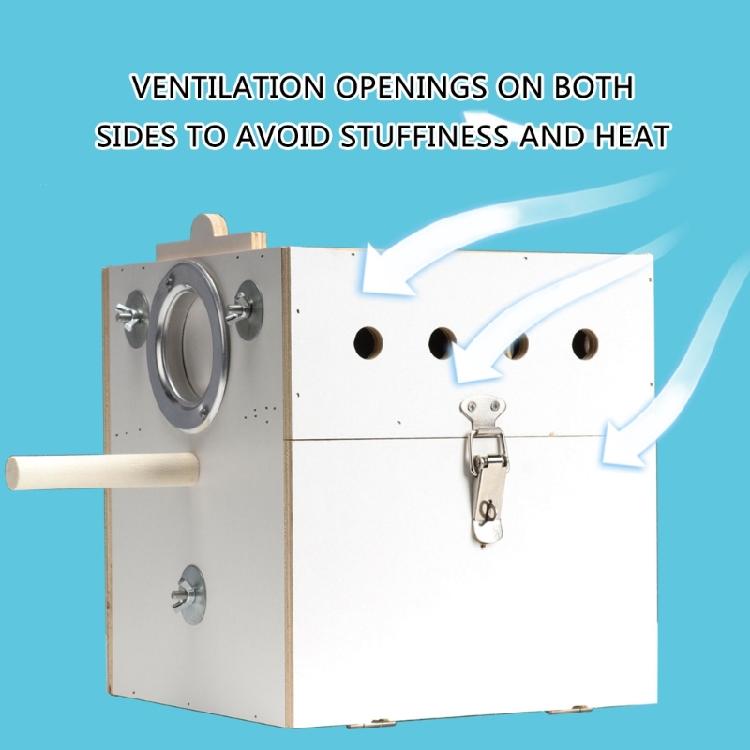 Parrots Budgies Nest Cage Shelter Stand Nest Cage Hideouts for Pet Shops