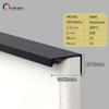Oukali Simple 800mm Aluminum Profile Hidden Handle Embedded Kitchen Wardrobe Profile Drawer Cabinet Furniture 128Mm Gold Handles
