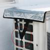 Housse d'air conditionné d'extérieur Imperméable Protection d'air conditionné Imperméable Ombre solaire pour compresseur de condenseur AC pour temps d'hiver