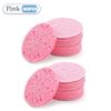50-400PCS Compressed Facial Sponges Round Cellulose Facial Sponges Natural Cosmetic Spa Sponges Face Cleansing Massage