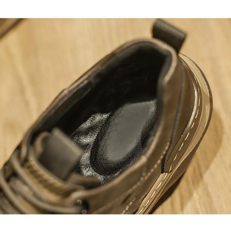 Tênis Masculino Couro Sapatos Casuais