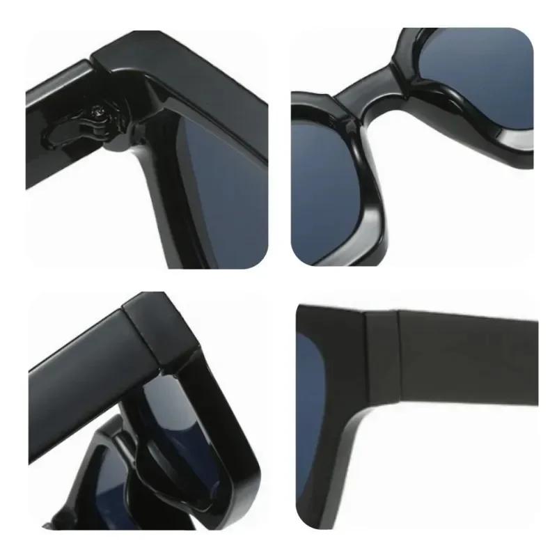 Retro Classic Square Sunglasses for Women Men Vintage Frame UV400 Protection Fashion Luxury Brand Modern Shades