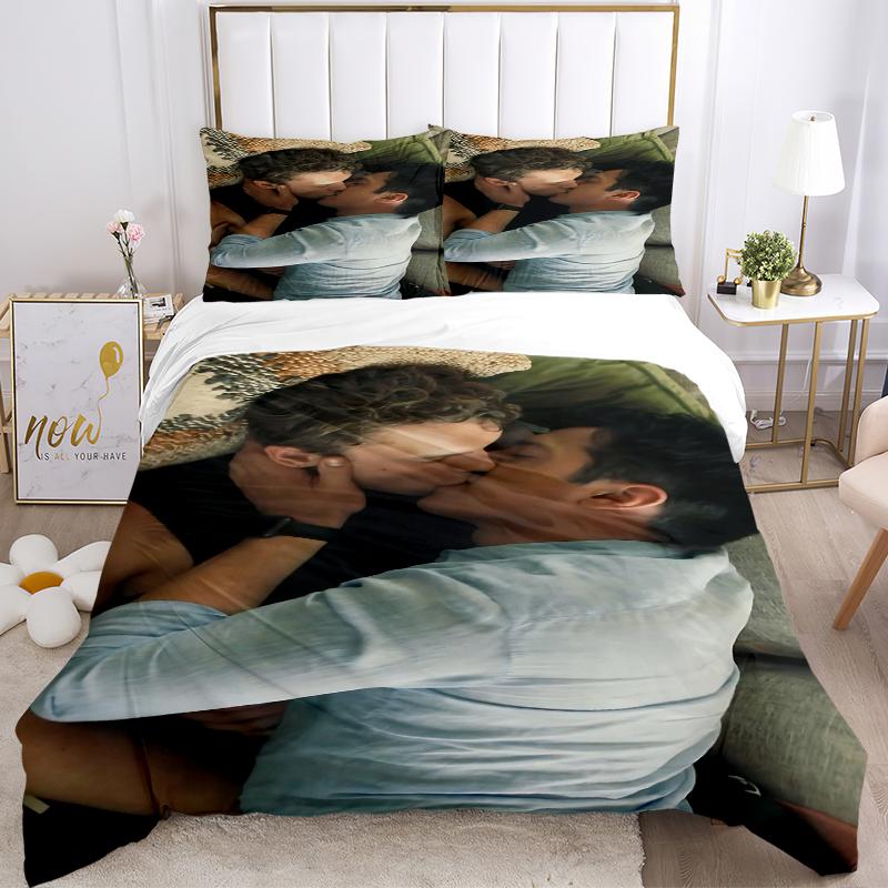 3Pcs Romantic Moment Bedding Sets For All Sizes New 3D Printed Bed Cover Comforter Duvet Cover Pillowcase Bedroom Decoration