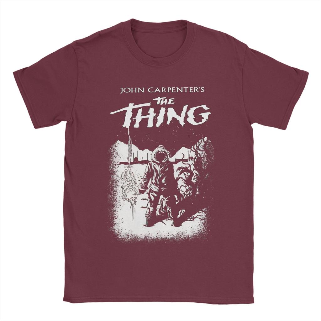 1982 jc The Thing Film Unisex T-Shirts Großartiges T-Shirt Kurzarm O-Ausschnitt T-Shirt Baumwolle Geschenkidee Kleidung