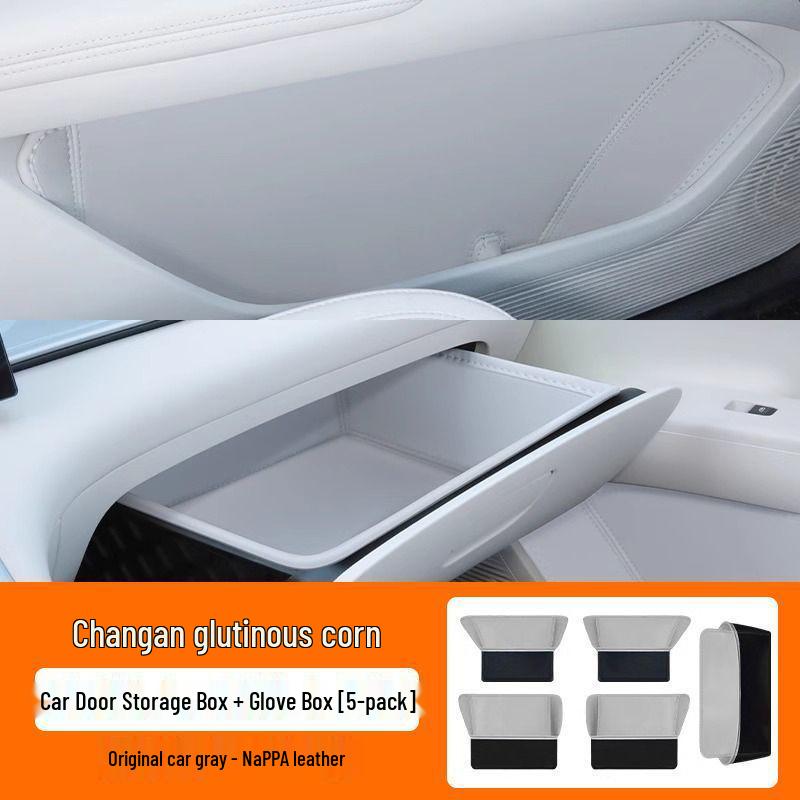 Glutinous Corn-Shaped Car Door Storage Mat for Changan Lumin 24 Model