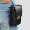 New Genuine Leather Men's Waist Bag Work Multifunctional Belt Wearing Mobile Phone Head Cover Layer Cowhide