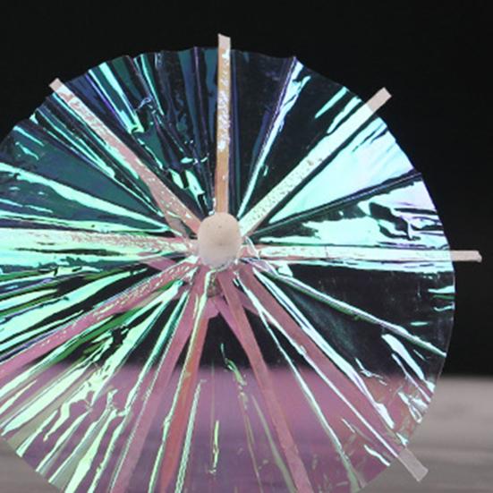 1 Set Cocktail Paper Umbrella Sticks Food Grade BPA Free Colorful Cocktail Umbrellas Party Food Drink Decorations