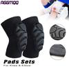 1Pair Protective Knee Pads Elbow Sleeves Guard,Thick Sponge Anti-Slip,Collision Avoidance Sport Protective Kneepad Skate Soccer
