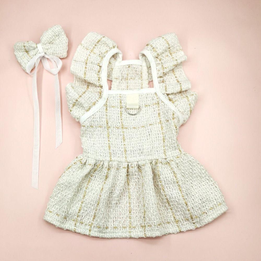 

Soft Cat Dress Cute Pet Vest Comfortable Dog Clothes Small Animal S чорний