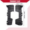 Rear Left Right Bumper Bracket TWO  for Toyota Highlander 2008-2013