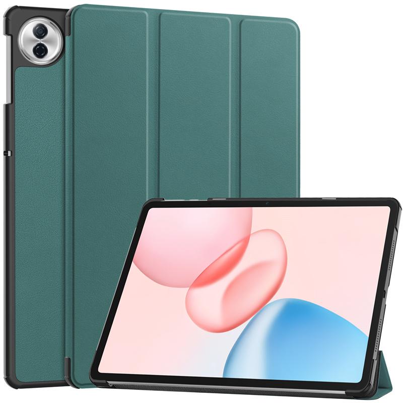 Custodia Flip Pieghevole Sottile in Pelle PU per Tablet Honor Pad 10 12.1 pollici Cover Guscio Posteriore in Plastica Dura Funda Coque