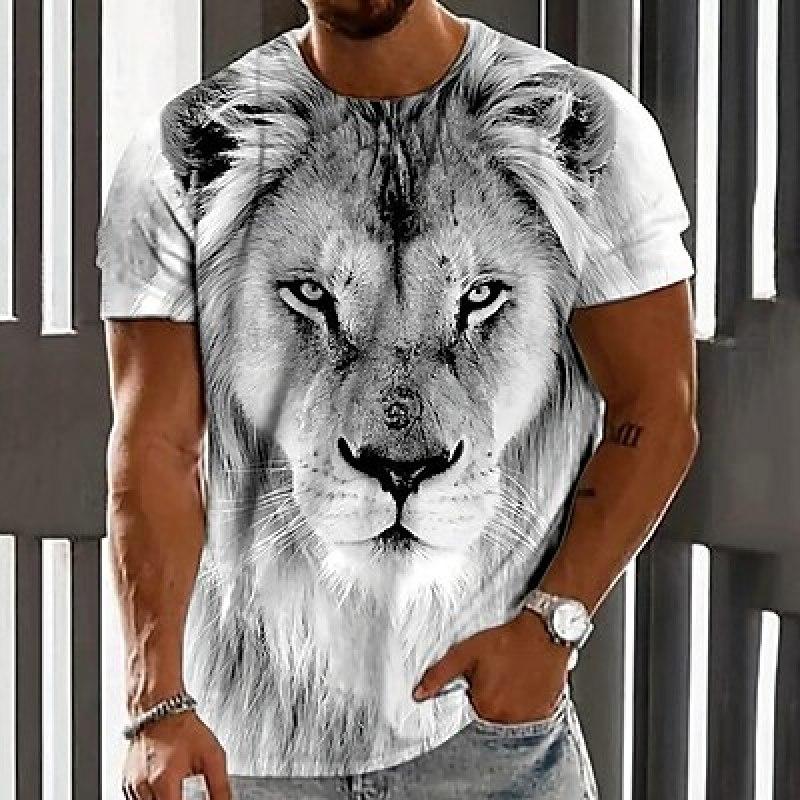 Men's T Shirt Tee Halloween Shirt Graphic Skulls Crew Neck Clothing Apparel 3D Print Outdoor Daily Short Sleeve Print Fashion Designer Vintage