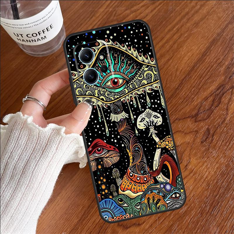 Colorful Psychedelic Art Case For Xiaomi Redmi 14C 13C 12C 10C Redmi Note 14 13 11 9 10 12 Pro 9S 10S 11S 12S Cover