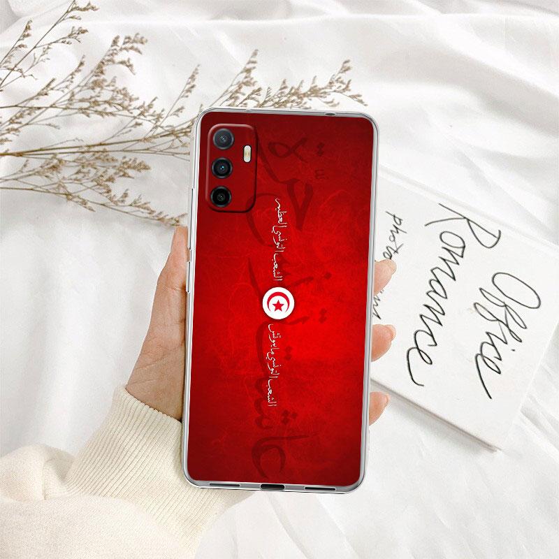 IK72 Tunisian Flag Passport Transparent Phone Case for Motorola Moto G7 G8 G9 G84 G85 G73 G24 G15 Z2 Play Power Plus