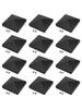 4x4 Post Cap Black Plastic Pyramid Cap Home Improvement Outdoor Use 102.5*102.5 Mm Easy Installation Heavy Duty Construction