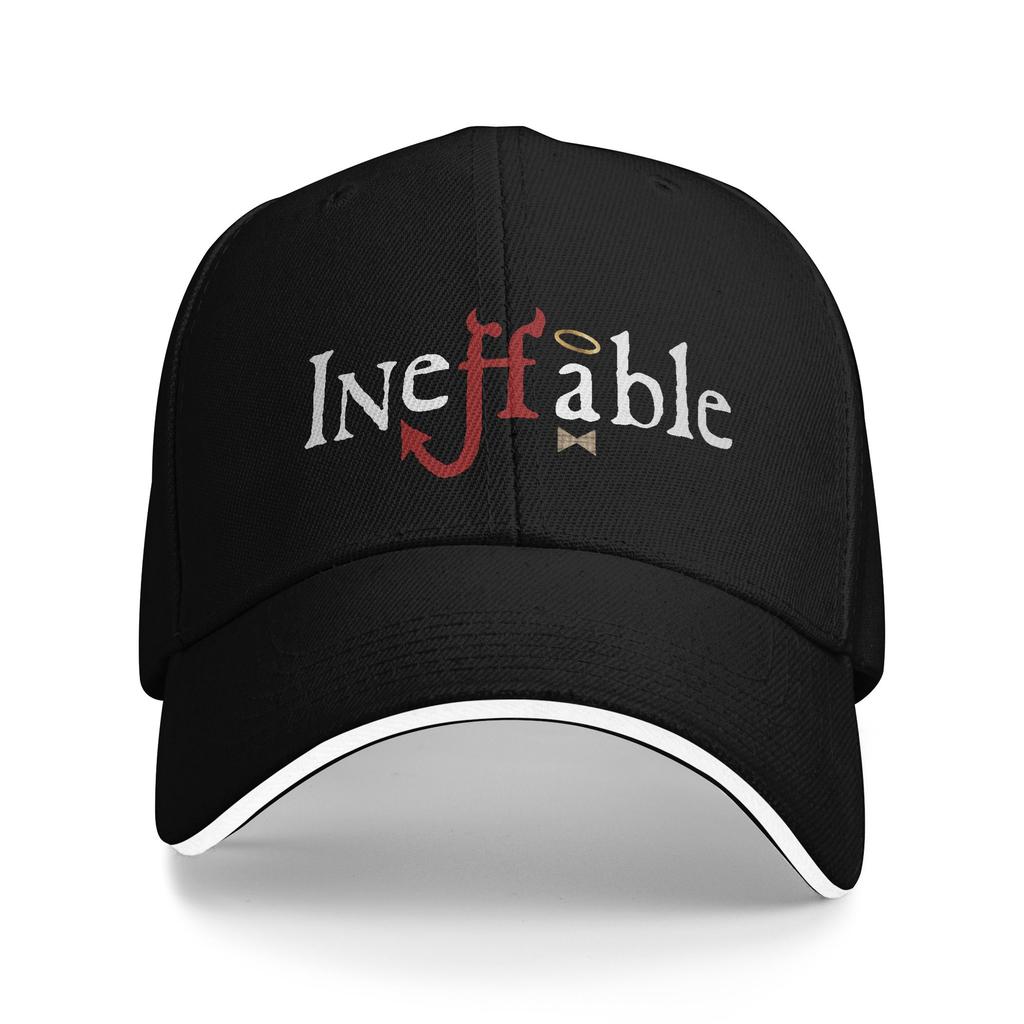 Good OUnisexs Baseball Caps Casual Ineffable Aziraphale Crowley Demon Angel Sandwich Hat for Unisex Women Polyester Hats Cap Outdoor