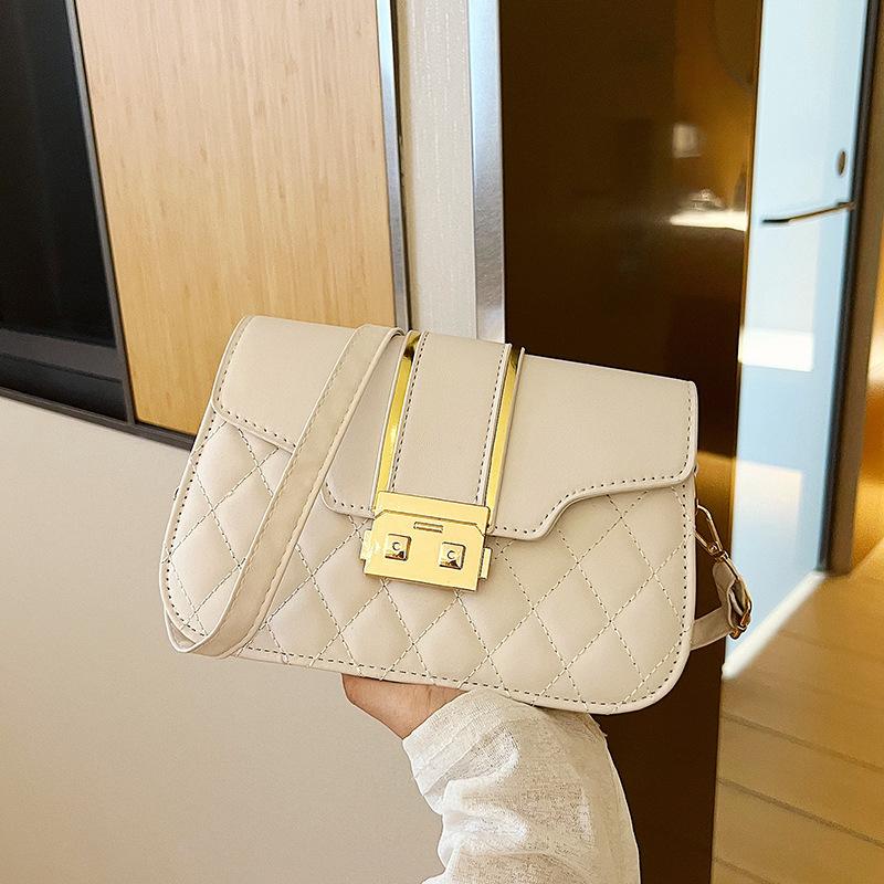 

Сумка через плечо Niche Design, женская, осень 2024, новый тренд, мода, повседневная, маленькая, квадратная, однотонная, модная сумка-мессенджер белый