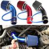 Universal Car Racing Cold Air Intake System Turbo Induction Pipe Tube Kit Cone High Flow Performance Air Filter Inlet 3" 76mm