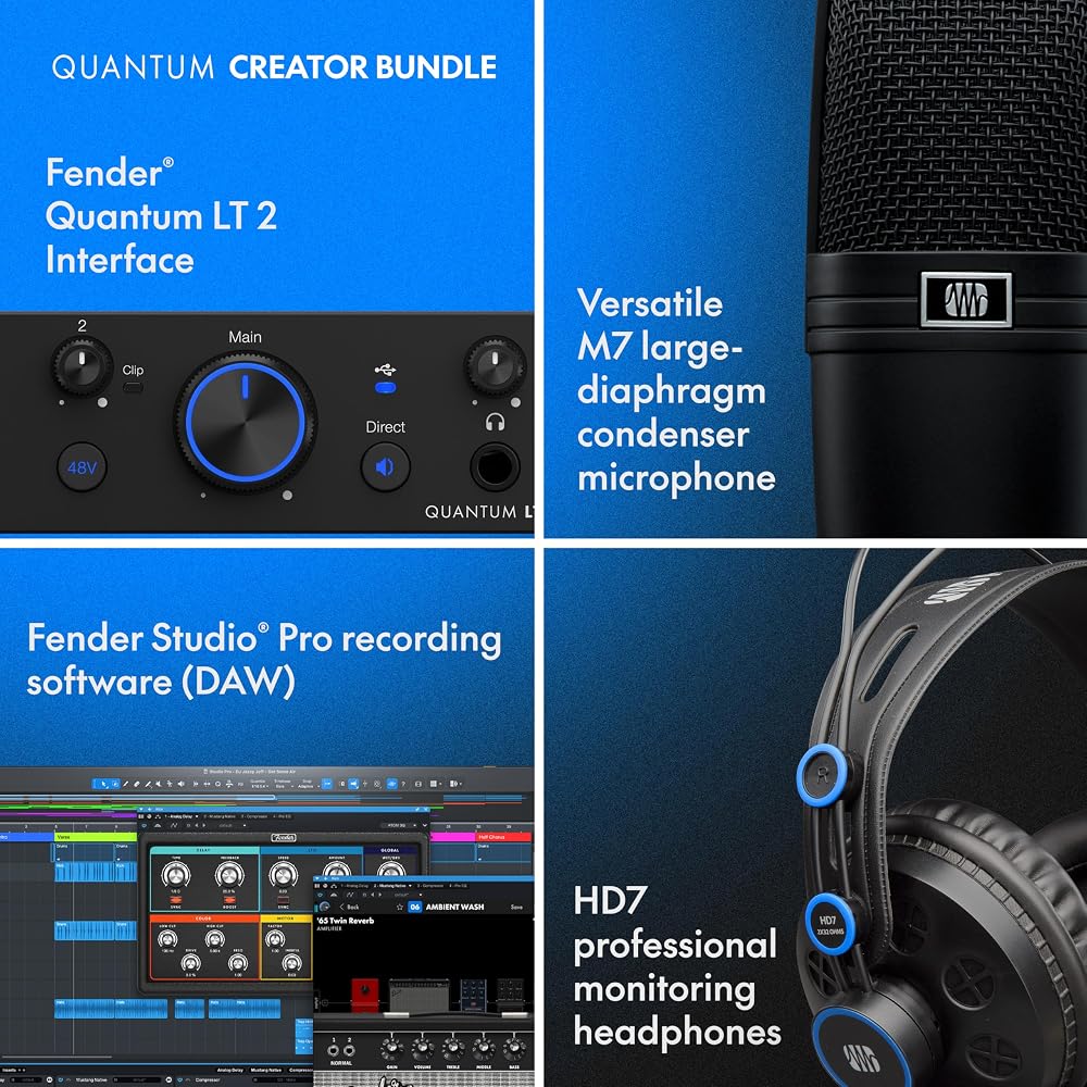 Fender Quantum Creator bundle bundle fender