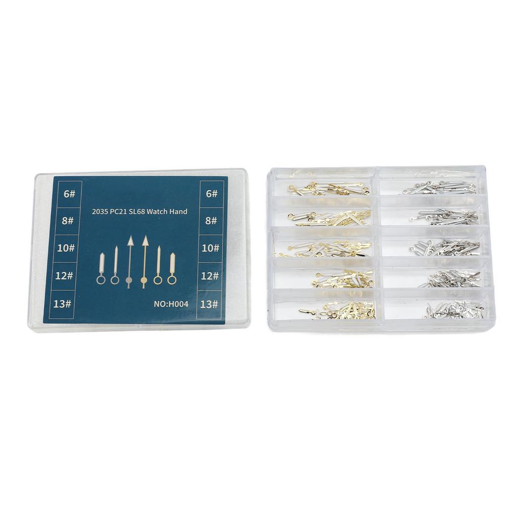 Ace de ceas de schimb pentru mecanism de ceas cu cuarț 2035 PC21 SL68 Set de ace de ceas metalice luminoase