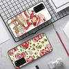 S-Strawberry-shortcake Girl Phone Case For Samsung S 24 Fe 25 Ultra Plus 20 Lite 21 30 22 23 24 22 Ultra 5G Fundas